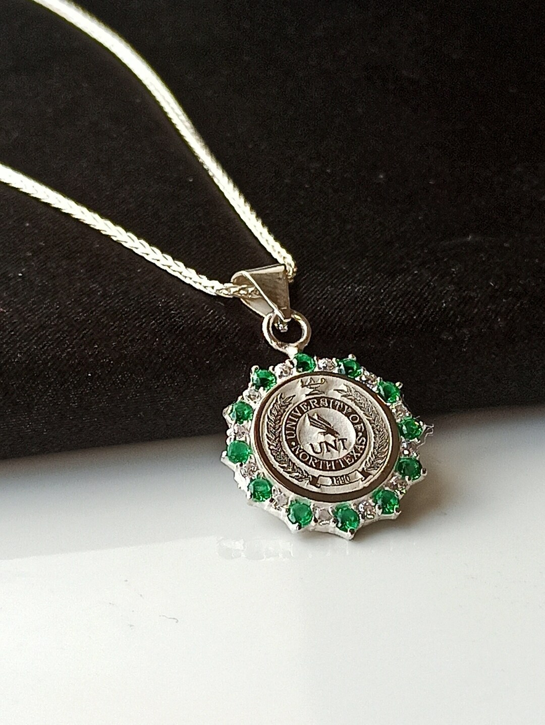 College Necklace , University Necklace , Personalized Necklace