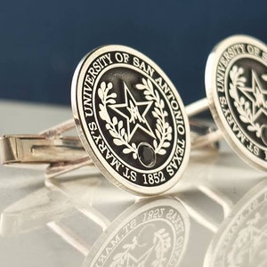 Stone Cufflinks ,Coat of Arms Cufflink,Family Crest Cufflinks,Custom Signet Cufllink,Crest Cufflinks,Personalized Family Crest,Gift Ford him