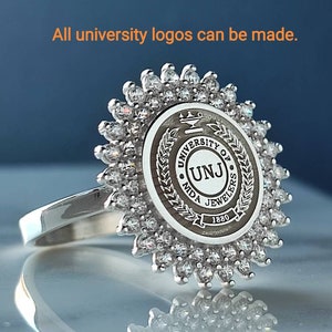 College Ring, University Ring , Graduation Gift , Graduation Ring , Woman Ring , Signet Ring , Christmas , Halloween , for him gift , Ring