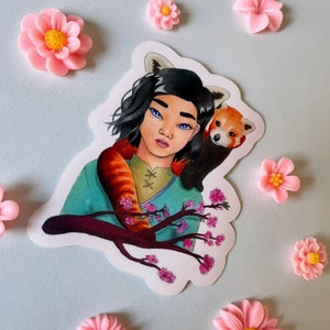 Rode Panda Sticker
