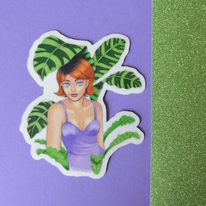 Plant Babe Sticker