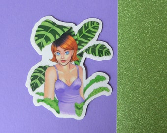 Plant Babe Sticker