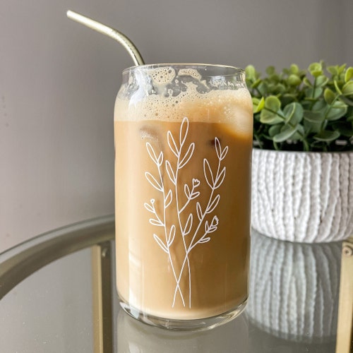 Wildflower Moon Can Cup Beer Glass Iced Coffee Glass -  Denmark