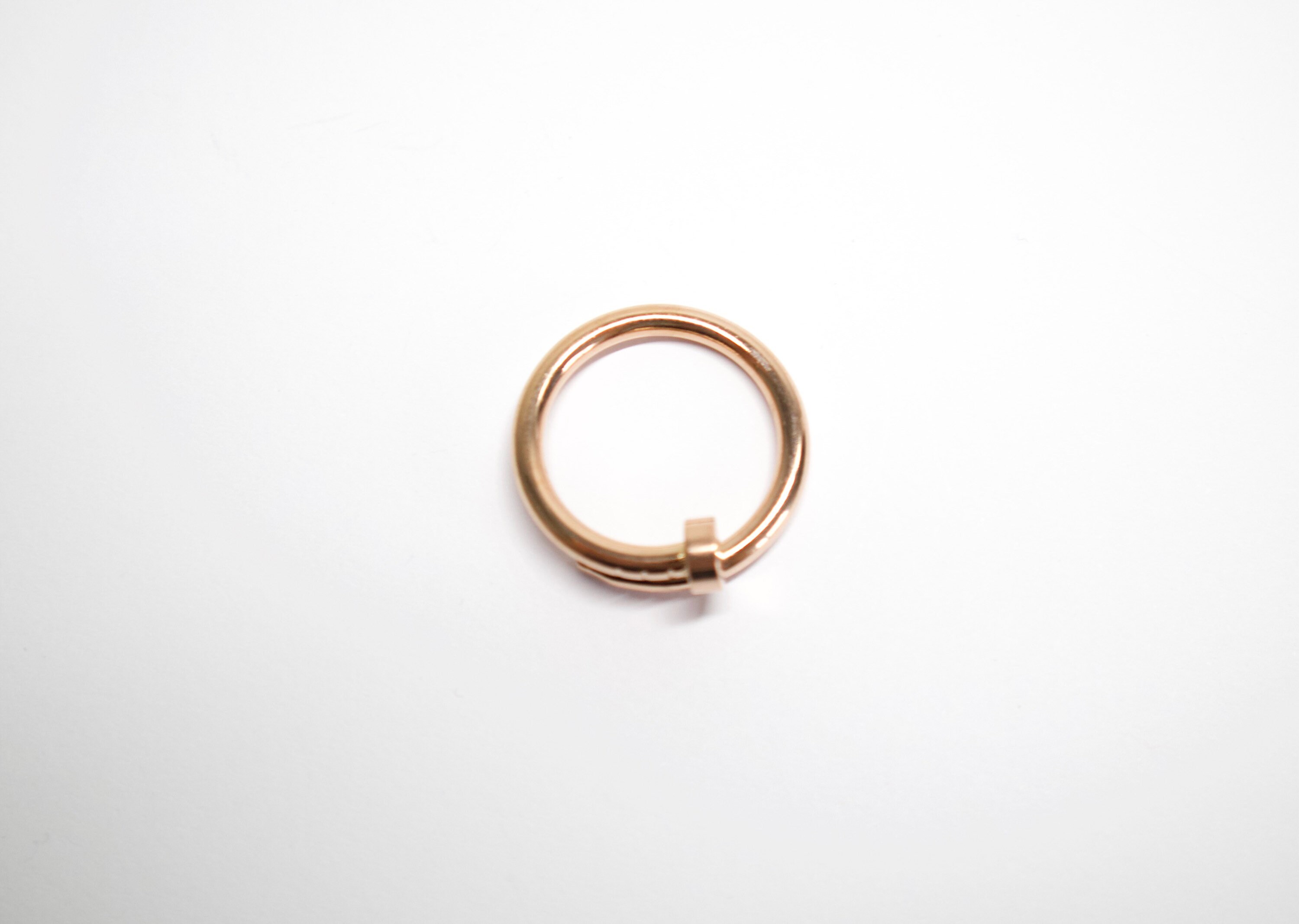 Gold nail Ring Etsy