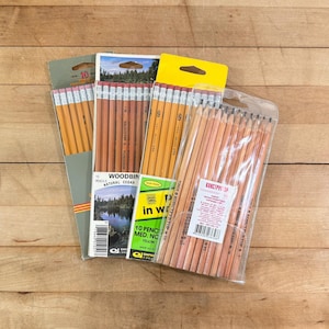 Pencils, Empire, Eagle, and Kohctpyktop, Unused, Unopened Vintage Pencils, Set of 4 Packages , All Included