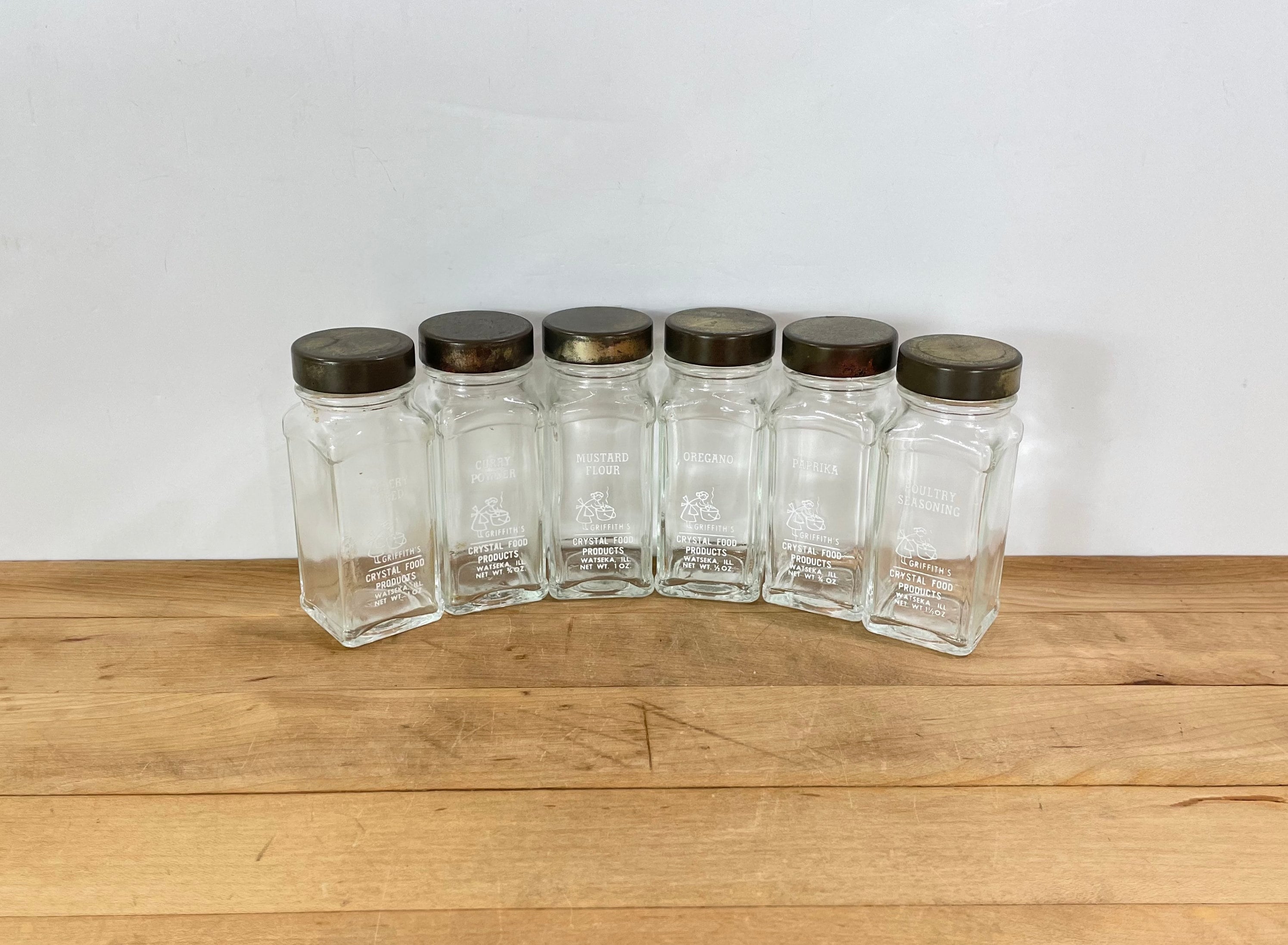 アンティーク　スパイスジャー 13個 Griffith グリフィス　調味料入 アンティーク スパイスジャー 13個 Griffith グリフィス 調味料入