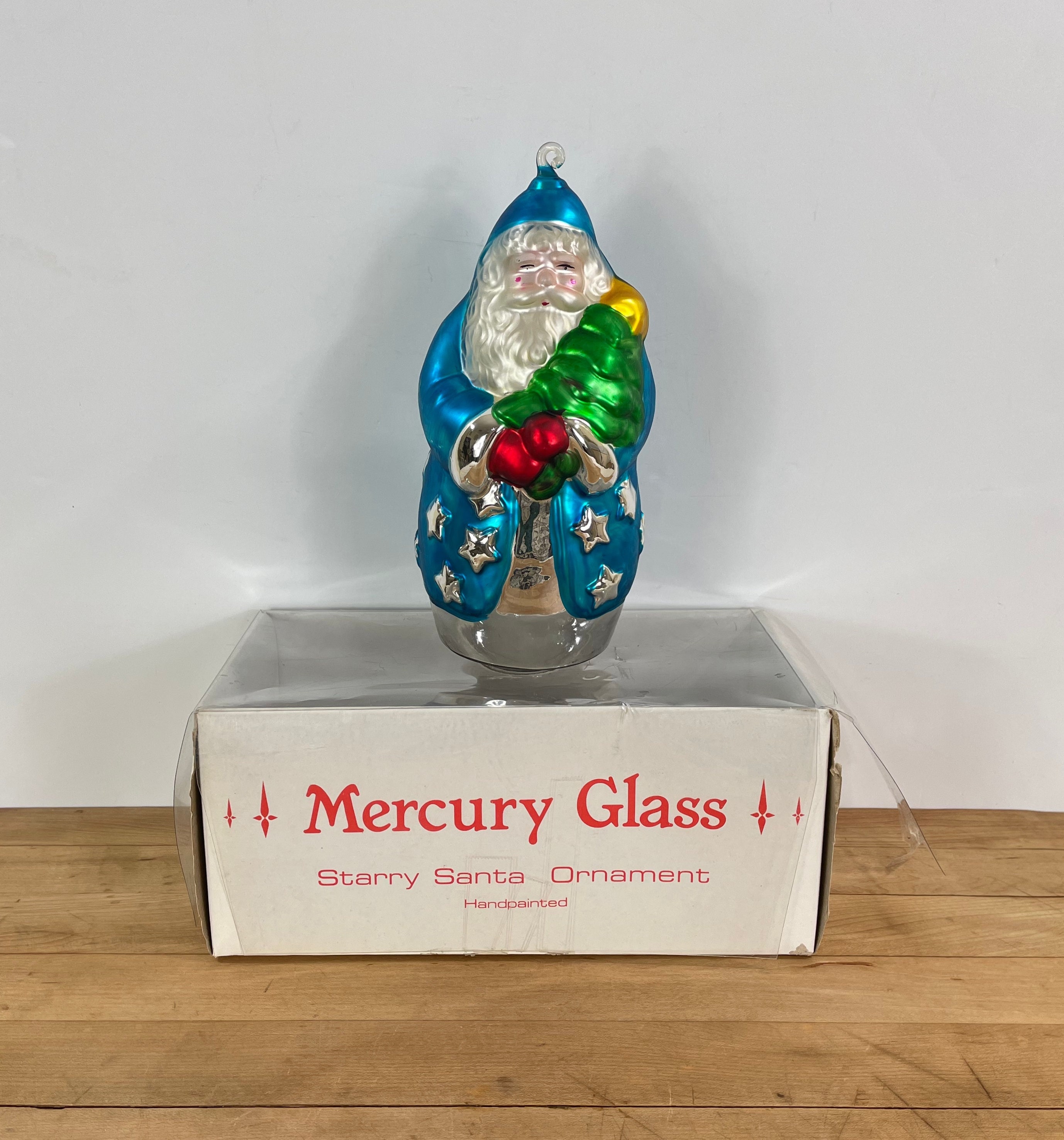 特大/ヴィンテージ/サンタ/オーナメント/マーキュリーグラス/デパートメント56 Dept 56 Mercury - Etsy