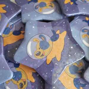 Pup Yup star button