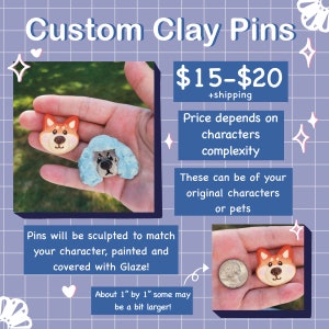 Custom Clay Pin