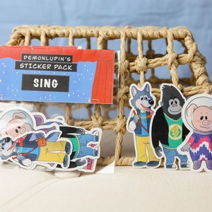 Sing Sticker Pack