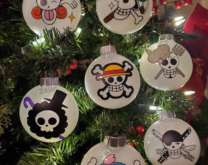 One Piece Anime Ornaments Etsy