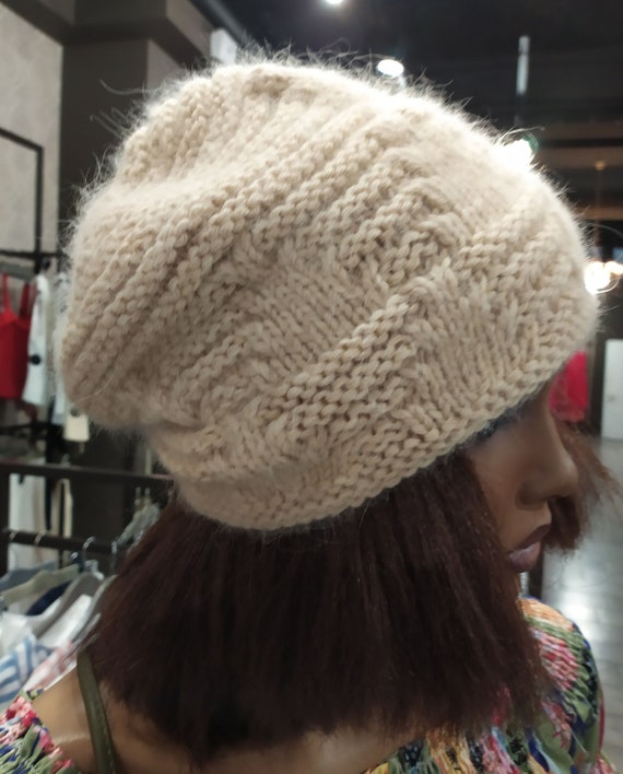 Women Wool Knitted Hat Winter Knitted 
