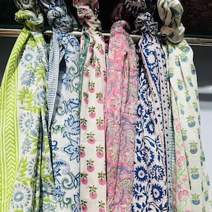 Cotton Sarong| Block Print Sarong Pareo| Cotton Boho Scarf| Neck Head Wrap|Beach Sarong Warps | Gift for her|Valentines Gift Birthday Summer