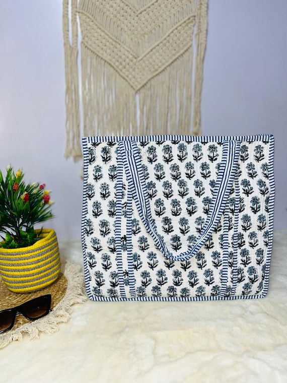 Bolsas grandes de algodon para el fin de semana Bolsas de viaje para mujer de tela
