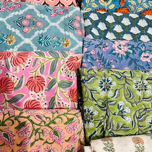 Vintage Boho  Quilt Fabric Scrap Bundle, 100% Cotton  Fabric for Quilting, Scrapbooking, Sewing, Patchwork, Crafting, Mixed Fabric Scarps