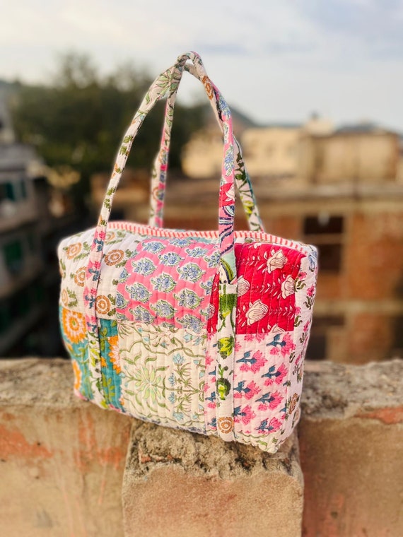 Pink floral bag 2025