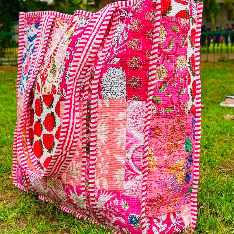 Quilted Tote main image 0
