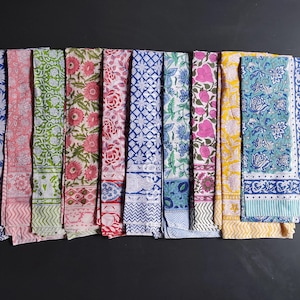 Cotton Sarong| Block Print Sarong Pareo| Cotton Boho Scarf| Neck Head Wrap|Beach Sarong| Gift for her|Mothers Day Valentines Birthday Summer