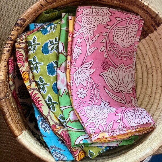 Small Large Handkerchief Women 100 Cotton Fabric Ladies