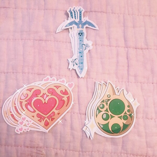 Zelda Heart and Stamina Vessel Etsy