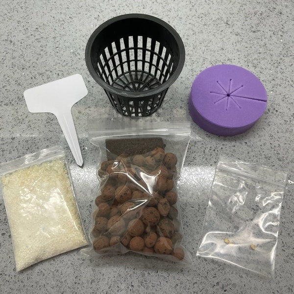 Hydroponic Kratky Starter Kit - No Jars