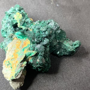 Aesthetic Malachite after Azurite psuedomorph, Tsumeb, Namibia