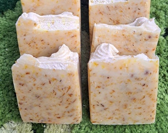 Orange Sunshine Calendula Soap Bar