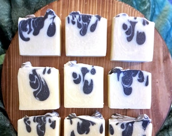 Black & White Unscented All Natural Soap Bar