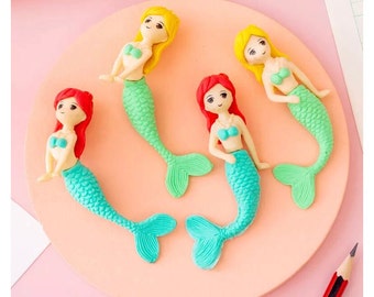 Mermaid Erasers | Fun Erasers for Kids | 2 colours | Lucky dip