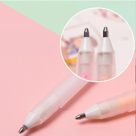 Pastel Coloured Glue Pens 6 Colours Available 1 Mm Tip Great for Crafting  and Journaling 