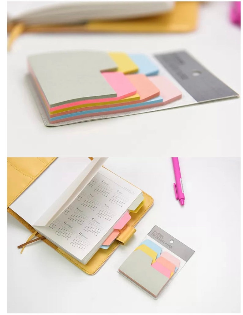 Pastel Gradient Sticky Note Tabs Index Tabs Flag Sticky - Etsy