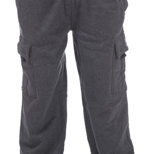 Pro Club Men's Heavyweight Fleece Cargo Pants image 5