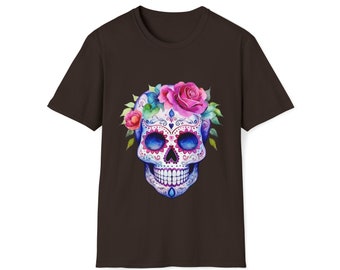 Day of the Dead Unisex Softstyle T-shirt 35