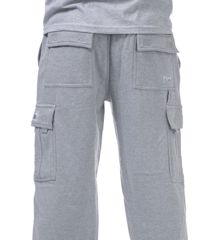 Pro Club Men's Heavyweight Fleece Cargo Pants