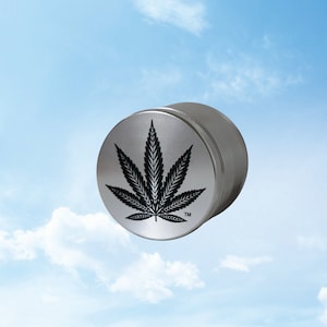 Silver Flower 2.5 in / 63.5mm Aluminum Grinder