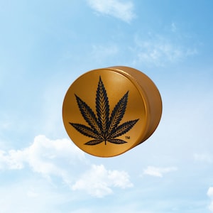 Gold Flower 2.5 in / 63.5mm Aluminum Grinder