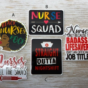 1 NO HOLE Nurse Planar Charm, Flatback Charms, Resin Charm, Healthcare Worker Planar Charm, Medical Field Charm
