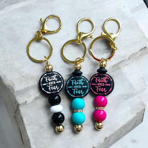 Faith Beaded Keychain Faith Beaded Keychain