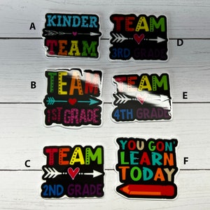 1 NO HOLE Teacher Planar Charm, Flatback Charms, Resin Charm