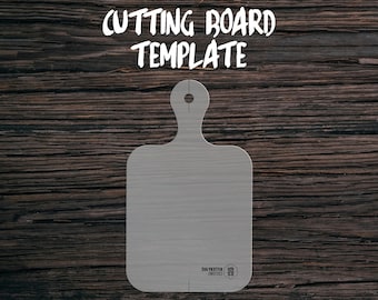 Simple Acrylic Cutting Board Template | Router Template