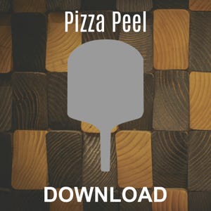 Pizzaschalenform | Fräser Vorlage | Muster-Routing-Vorlage | Digitaler CNC Download