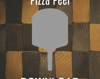 Pizza Peel Shape | Router Template | Pattern Routing Template | Digital CNC Download