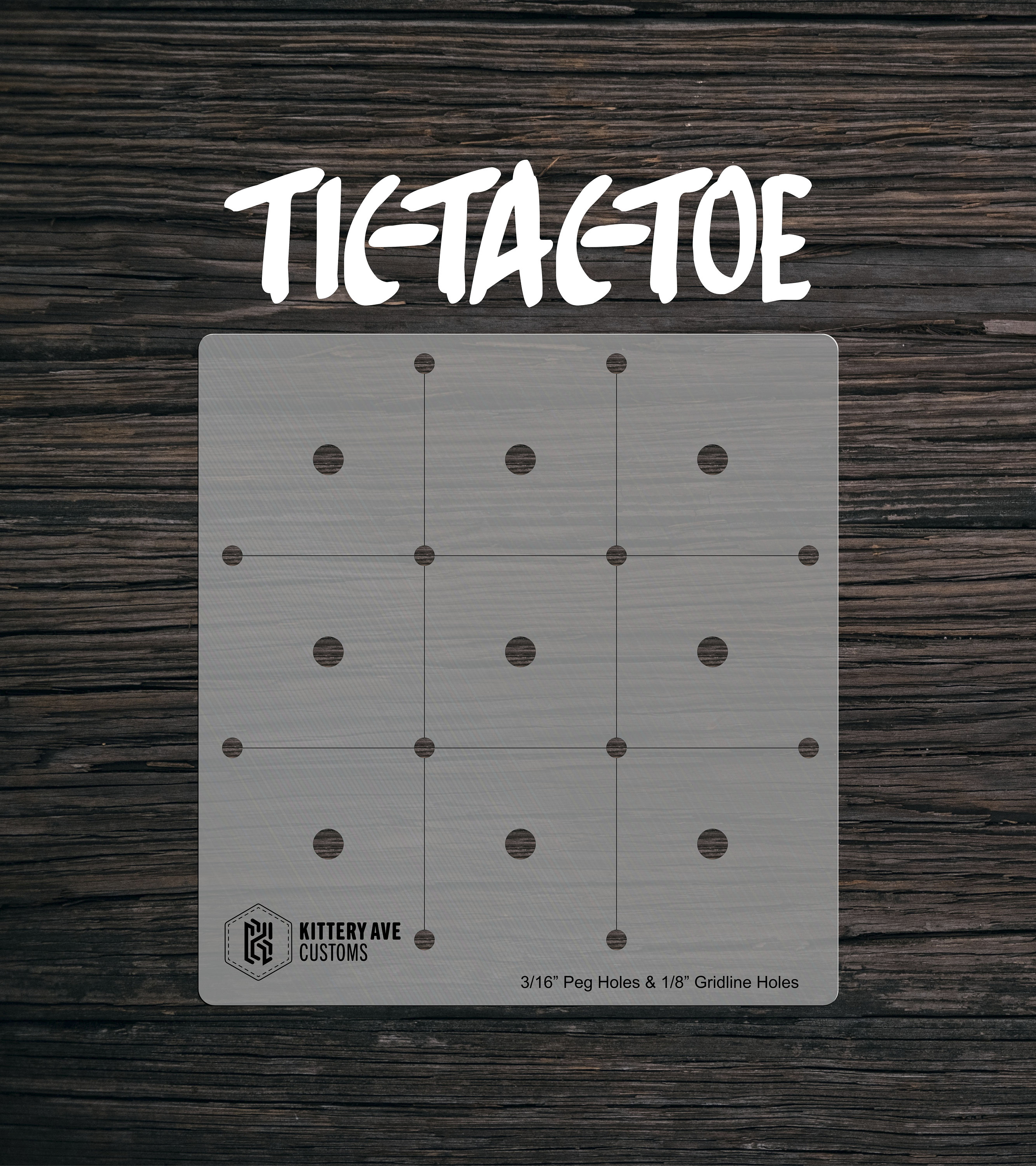 Clear Acrylic Peg Game Templates | Router Template | Drill Press Template | Woodworking Jig