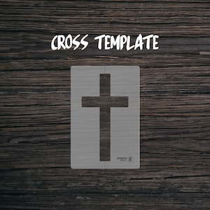 Clear Acrylic Cross Templates | Router Templates