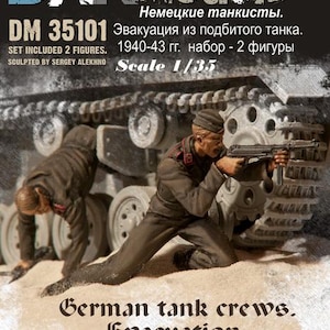 DANmodels German tank crews, 1940-1943.