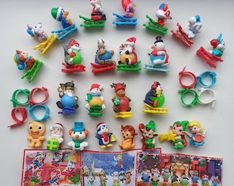 Alegría navideña, Kinder Sorpresa, colección de figuritas