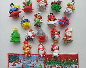 Alegría navideña, Kinder Sorpresa, colección de figuritas