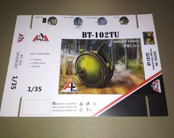 AMG 35205 BT-102TU Vehículo de mando (era Segunda Guerra Mundial), 1/35