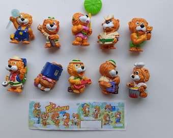 Leo venturas, Lions adventure, 1993  Kinder Surprise Full set