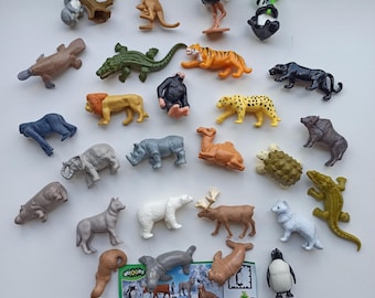 Animales, dibujos animados, Kinder Sorpresa